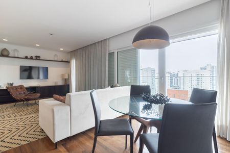 Sala de Jantar de apartamento para alugar com 1 quarto, 95m² em Vila Olímpia, São Paulo