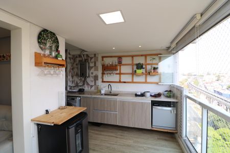 Apartamento à venda com 59m², 2 quartos e 1 vagaVaranda gourmet