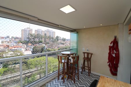 Varanda gourmet de apartamento à venda com 2 quartos, 59m² em Vila Ema, São Paulo
