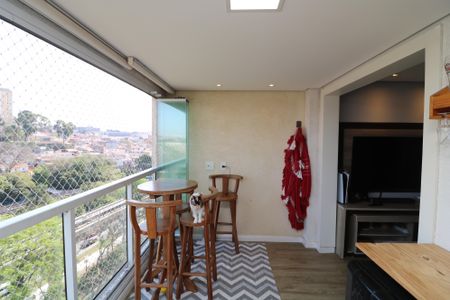 Varanda gourmet de apartamento à venda com 2 quartos, 59m² em Vila Ema, São Paulo