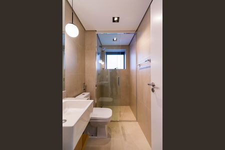 Apartamento à venda com 142m², 3 quartos e 2 vagasBanheiro da Suíte 1