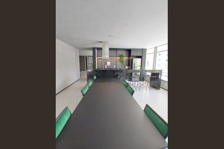 Área comum de kitnet/studio para alugar com 1 quarto, 26m² em Moema, São Paulo