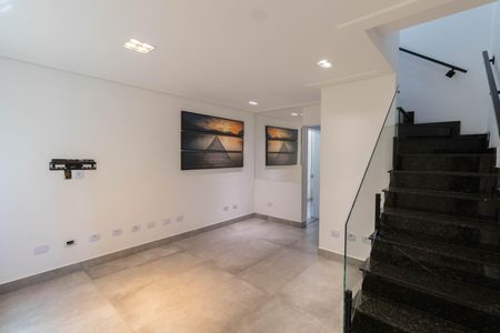 Casa de condomínio à venda com 87m², 2 quartos e 2 vagasSala