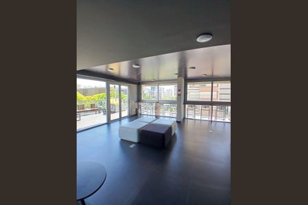 Área comum de kitnet/studio à venda com 1 quarto, 29m² em Indianópolis, São Paulo