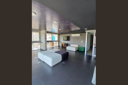Área comum de kitnet/studio à venda com 1 quarto, 27m² em Indianópolis, São Paulo
