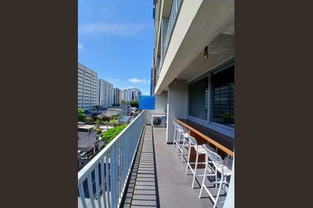Área comum de kitnet/studio à venda com 1 quarto, 27m² em Indianópolis, São Paulo