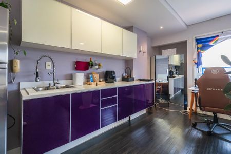 Cozinha de apartamento à venda com 1 quarto, 45m² em Melville Empresarial Ii, Barueri