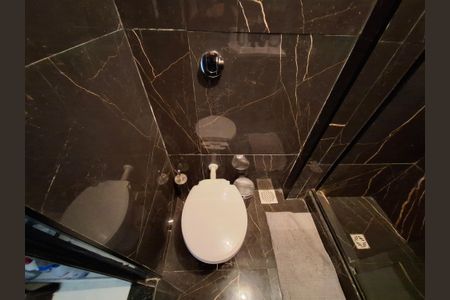Banheiro de apartamento à venda com 1 quarto, 45m² em Lapa, Rio de Janeiro