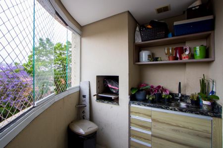 Varanda gourmet de apartamento para alugar com 2 quartos, 52m² em Casa Branca, Santo André
