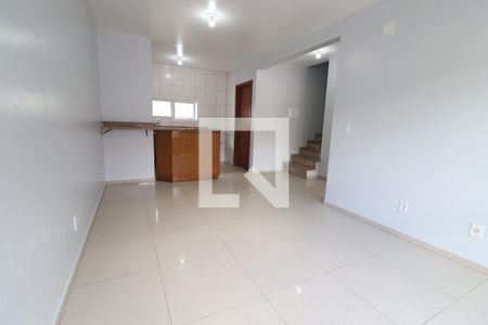 Sala de casa de condomínio para alugar com 3 quartos, 126m² em Rondônia, Novo Hamburgo