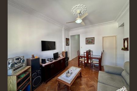 Sala de apartamento à venda com 2 quartos, 70m² em Botafogo, Rio de Janeiro