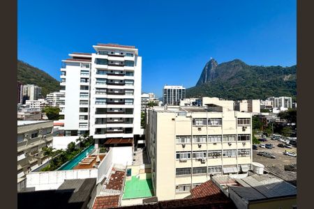 Quarto 1 - vista para o Cristo Redentor de apartamento à venda com 2 quartos, 70m² em Botafogo, Rio de Janeiro