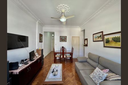 Sala de apartamento à venda com 2 quartos, 70m² em Botafogo, Rio de Janeiro