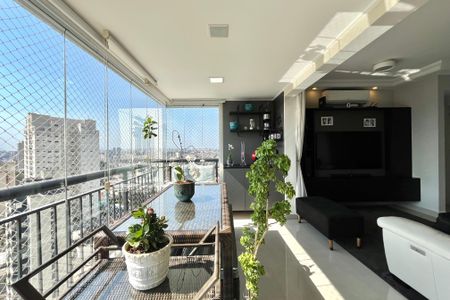 Varanda da Sala de apartamento à venda com 2 quartos, 81m² em Vila Mascote, São Paulo