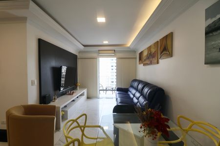 Sala de apartamento para alugar com 3 quartos, 90m² em Centro, Guarujá