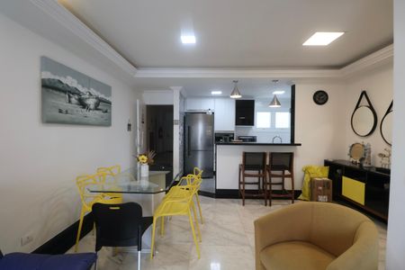 Sala de apartamento para alugar com 3 quartos, 90m² em Centro, Guarujá