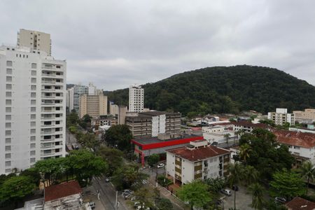 Vista Varanda da Sala de apartamento para alugar com 3 quartos, 90m² em Centro, Guarujá