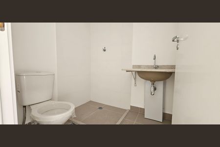 Banheiro Social de kitnet/studio à venda com 1 quarto, 23m² em Vila Mariana, São Paulo