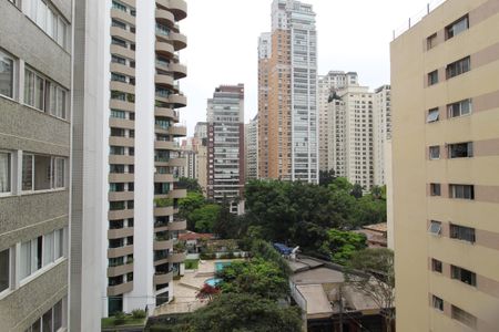 Vista da Sala de apartamento para alugar com 2 quartos, 73m² em Moema, São Paulo