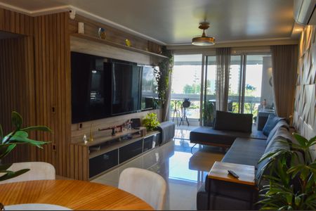Sala de apartamento à venda com 3 quartos, 115m² em Barra da Tijuca, Rio de Janeiro