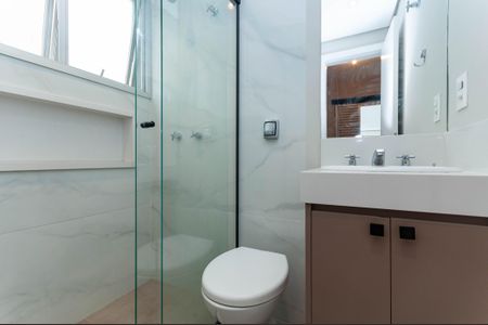 Apartamento para alugar com 131m², 2 quartos e 2 vagasBanheiro da Suíte 2