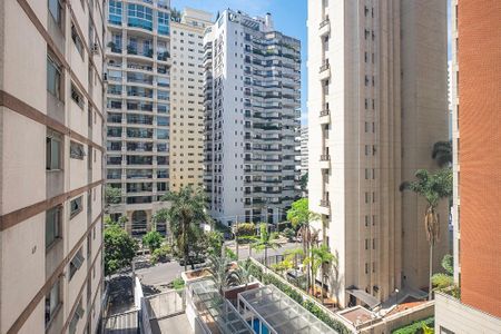 Varanda - VIsta de apartamento para alugar com 1 quarto, 48m² em Jardim Paulista, São Paulo