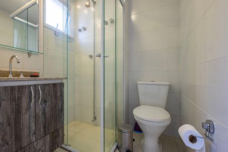 Apartamento para alugar com 48m², 1 quarto e 1 vaga Apartamento para alugar com 48m², 1 quarto e 1 vagaBanheiro da Suíte