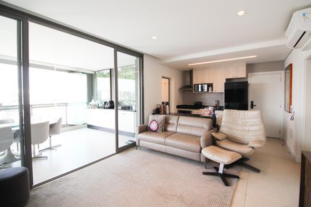 Sala de apartamento à venda com 2 quartos, 109m² em Vila Nova Conceição, São Paulo