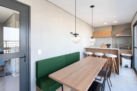 Studio à venda com 27m², 1 quarto e sem vagaÁrea comum - Área Gourmet