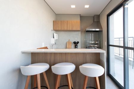 Studio à venda com 27m², 1 quarto e sem vagaÁrea comum - Área Gourmet