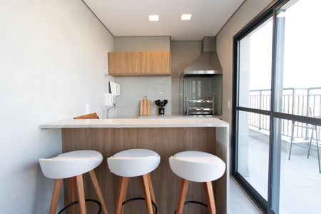 Studio à venda com 27m², 1 quarto e sem vagaÁrea comum - Área Gourmet