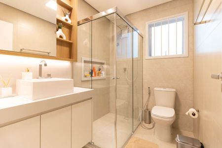 Casa à venda com 125m², 2 quartos e 2 vagas Casa à venda com 125m², 2 quartos e 2 vagasBanheiro da Suíte