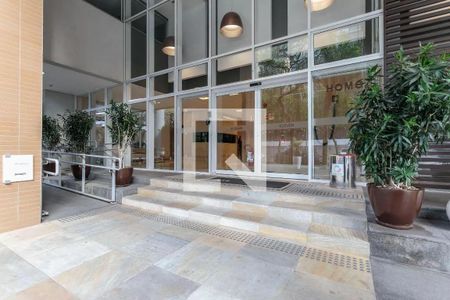 Apartamento para alugar com 56m², 1 quarto e 1 vaga Apartamento para alugar com 56m², 1 quarto e 1 vagaFachada