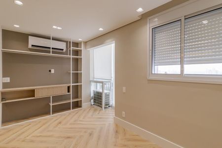 Sala de apartamento para alugar com 1 quarto, 40m² em Moema, São Paulo