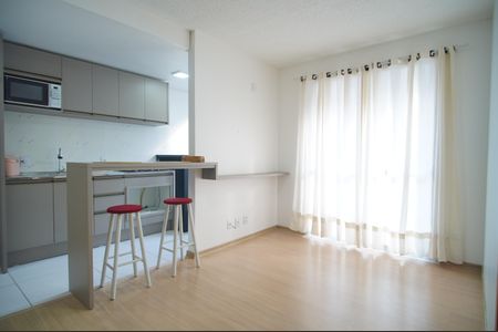 sala de apartamento para alugar com 2 quartos, 47m² em Santo Afonso, Novo Hamburgo