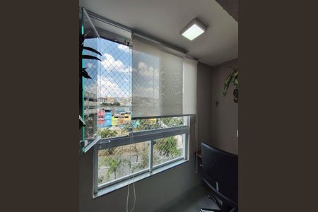 Varanda da Sala de apartamento à venda com 2 quartos, 50m² em Utinga, Santo André