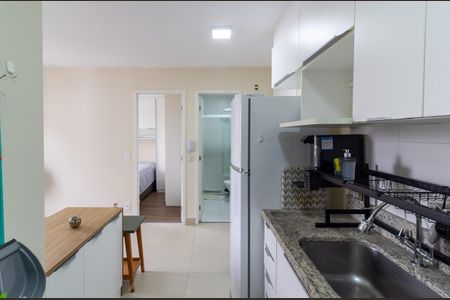 Apartamento à venda com 33m², 1 quarto e 1 vagaCozinha e Área de Serviço