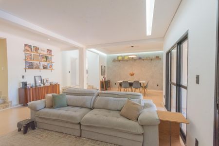 Sala de casa de condomínio à venda com 3 quartos, 380m² em Parque Nova Campinas, Campinas