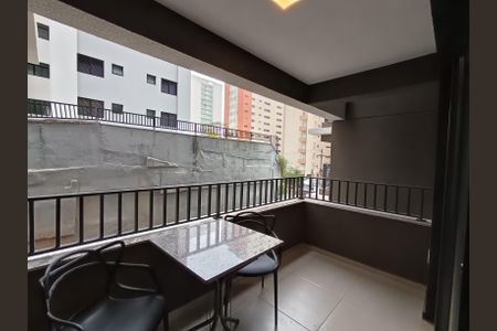 Studio à venda com 34m², 1 quarto e sem vagaVaranda