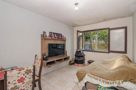 Sala de apartamento à venda com 1 quarto, 43m² em Jardim Carvalho, Porto Alegre
