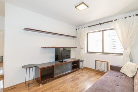 Sala de apartamento para alugar com 1 quarto, 40m² em Itaim Bibi, São Paulo