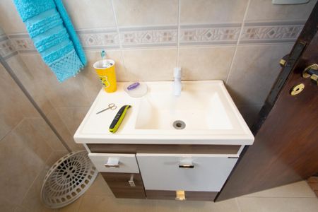 Apartamento à venda com 58m², 1 quarto e sem vaga Apartamento à venda com 58m², 1 quarto e sem vagaBanheiro da Suíte