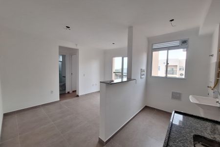 Sala de apartamento para alugar com 2 quartos, 45m² em Chácaras Rio-petrópolis, Duque de Caxias