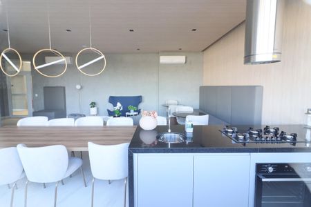 Apartamento à venda com 77m², 3 quartos e 2 vagasÁrea comum - Salão gourmet