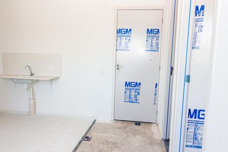 Sala de apartamento à venda com 2 quartos, 31m² em Veleiros, São Paulo