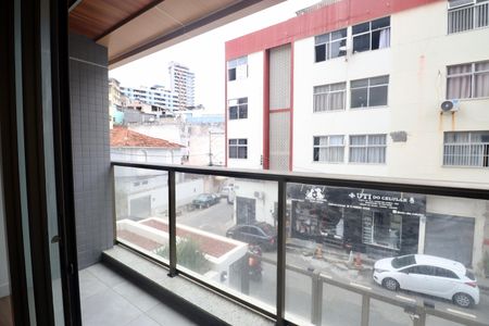 Varanda de kitnet/studio para alugar com 1 quarto, 21m² em Barra, Salvador