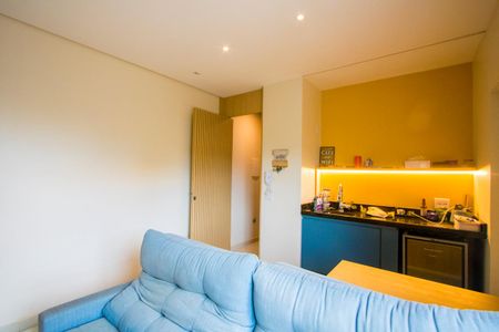 Sala de apartamento para alugar com 3 quartos, 125m² em Vila Alzira, Santo André