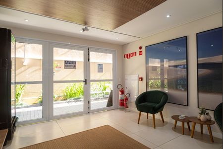 Apartamento à venda com 38m², 1 quarto e sem vaga Apartamento à venda com 38m², 1 quarto e sem vagaHall Social