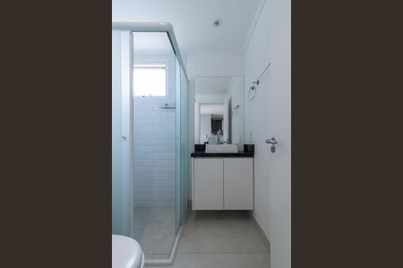 Apartamento à venda com 61m², 1 quarto e 1 vaga Apartamento à venda com 61m², 1 quarto e 1 vagaBanheiro da Suíte