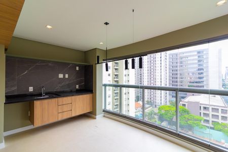 Varanda de apartamento à venda com 2 quartos, 81m² em Jardim das Acacias, São Paulo
